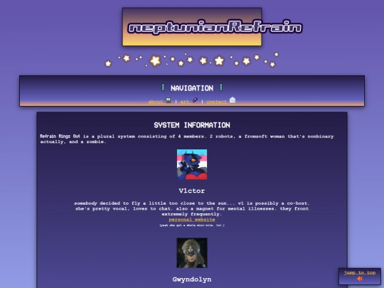 system screenshot