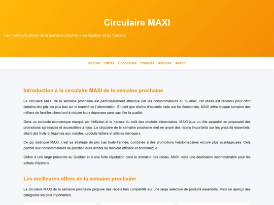 maxi screenshot
