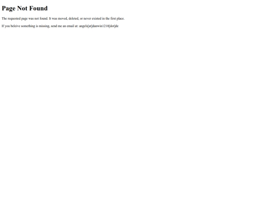 not_found screenshot