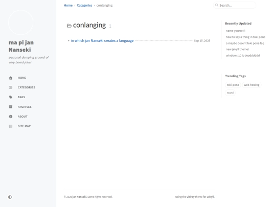 categories/conlanging screenshot