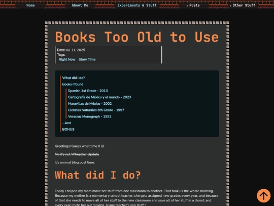 posts/2025/07/books-too-old-to-use screenshot