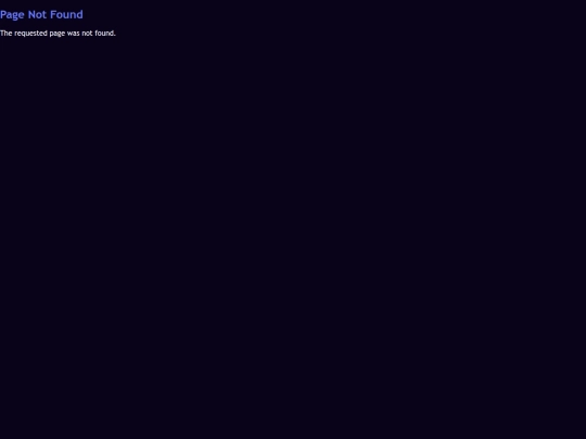 not_found screenshot