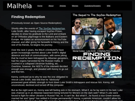 memes/finding-redemption screenshot