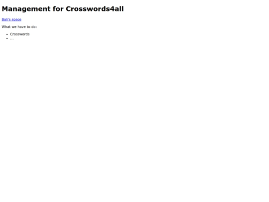 management screenshot