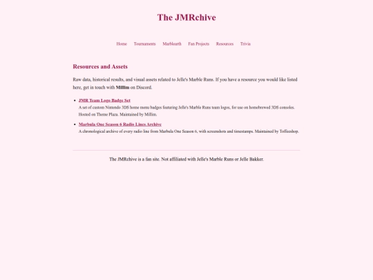 resources screenshot