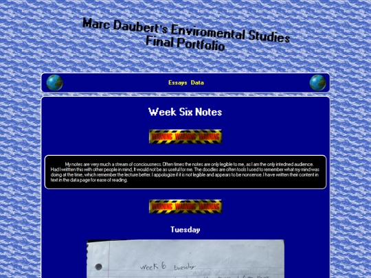 weeklyNotes/weekSix screenshot
