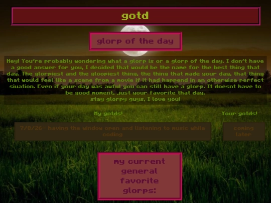 gotd screenshot