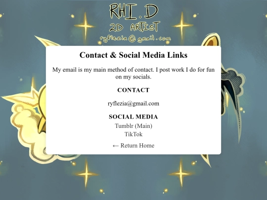 links screenshot
