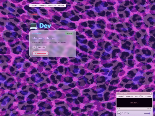 portfolio-dev screenshot