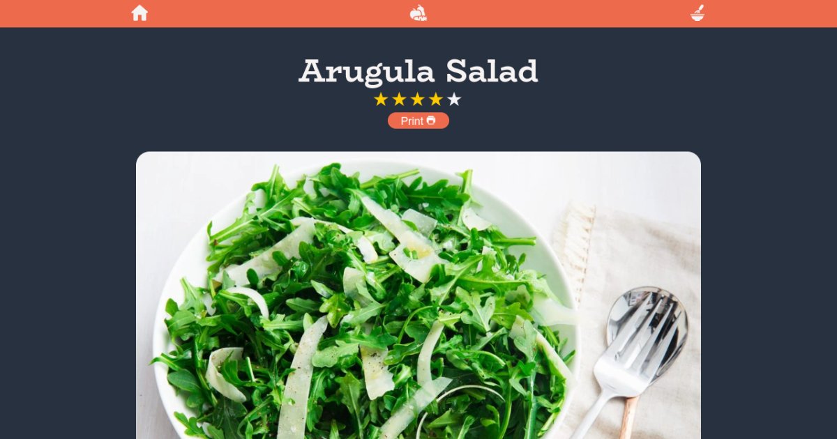 Arugula Salad