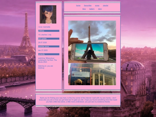 diary screenshot