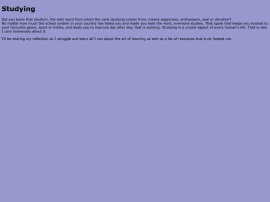 studying screenshot