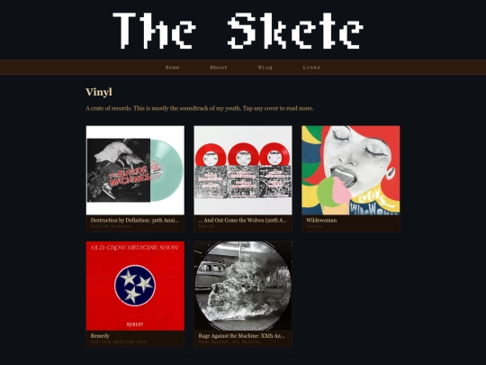 records screenshot