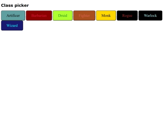 classes/classes screenshot