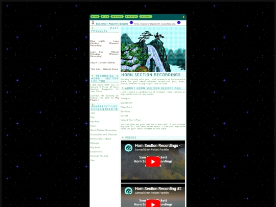 hornsectionrecordings screenshot