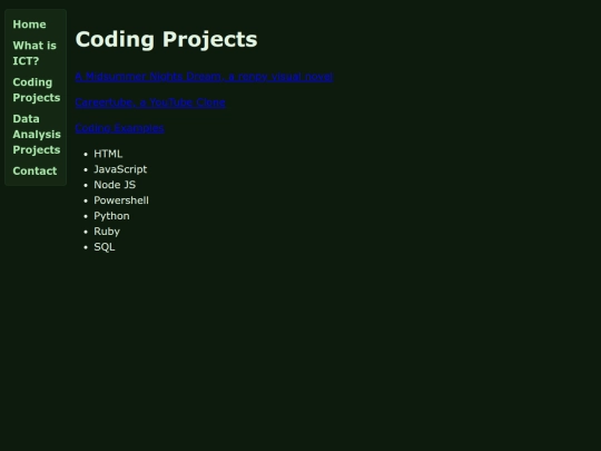 Coding_Projects screenshot