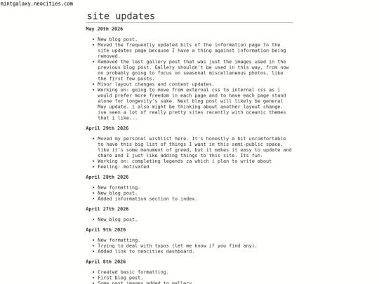 Single_Pages/site_updates screenshot