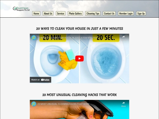 cleaningtips screenshot