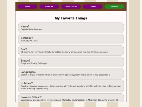 About Me/about-me-AMA screenshot