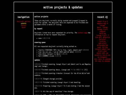 updates screenshot