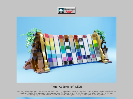 Blog/truecolorsoflego screenshot
