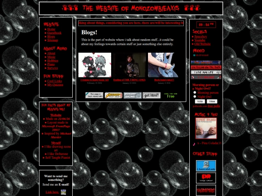 blogs screenshot