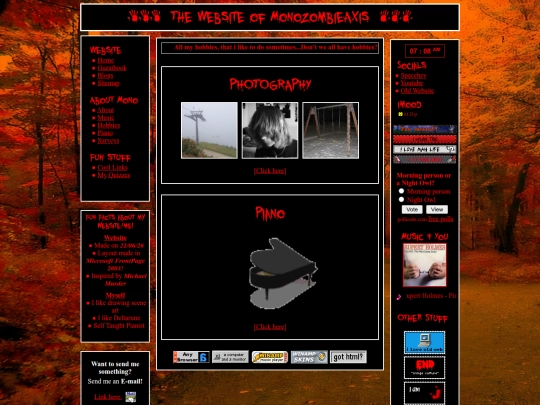 hobbies screenshot