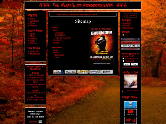 sitemap screenshot