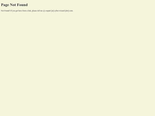 not_found screenshot