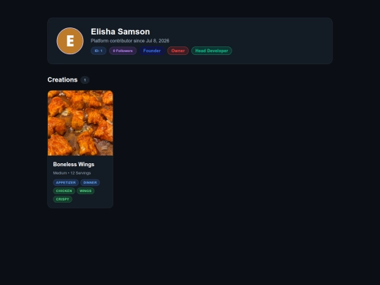 profile screenshot