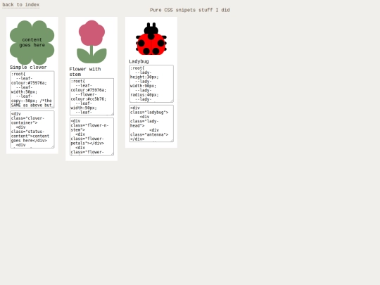 hobbies/csssnips screenshot