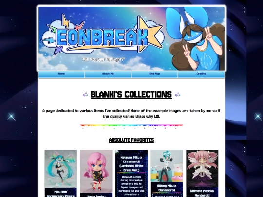 miscellaneous/collections screenshot