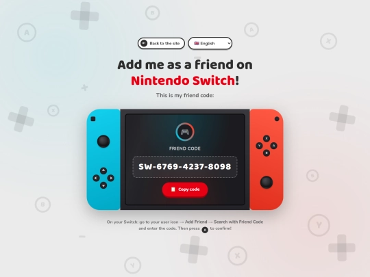 nintendo/switch-friend-code screenshot