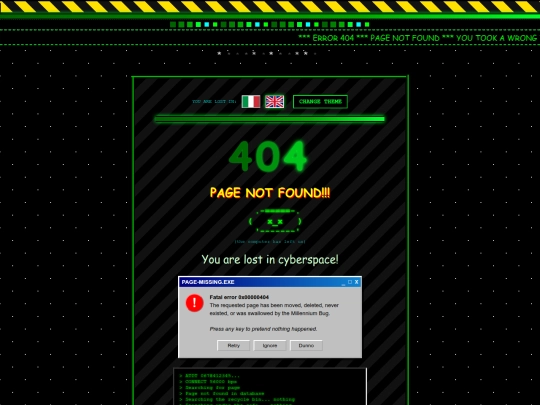 not_found screenshot