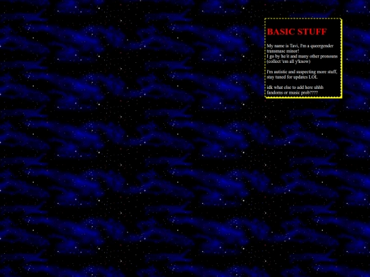 about-me screenshot