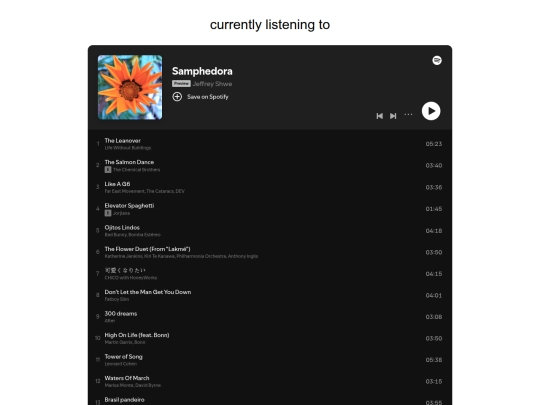 listening screenshot