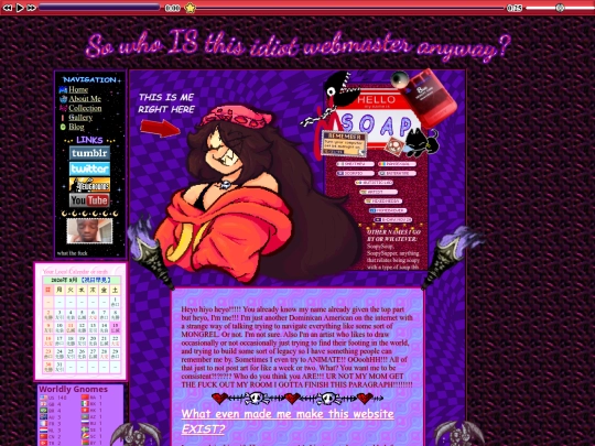 aboutme screenshot