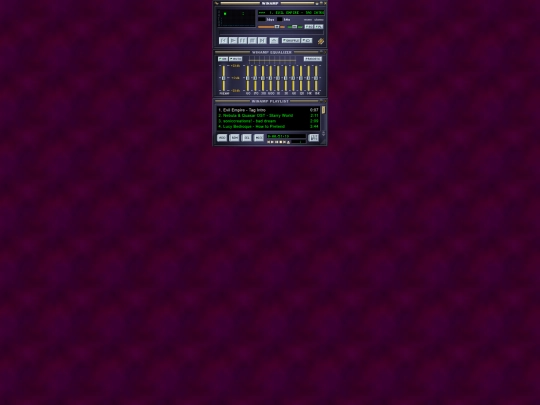 webamp screenshot