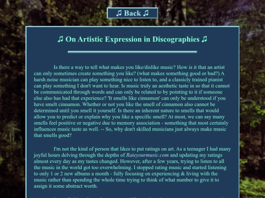 OnDiscography screenshot