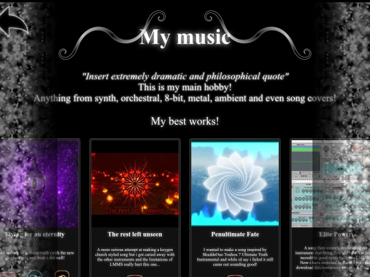 Pages/Music screenshot
