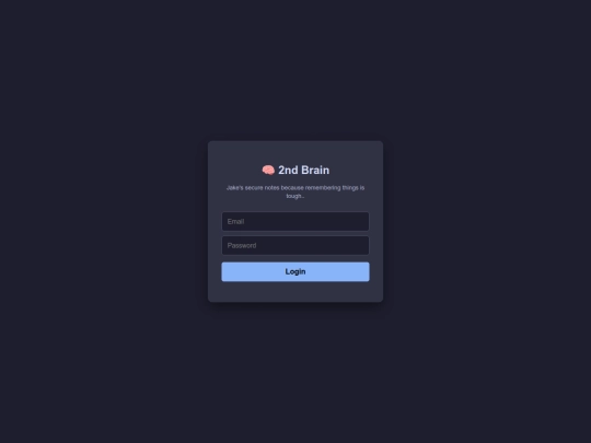 2ndbrain screenshot