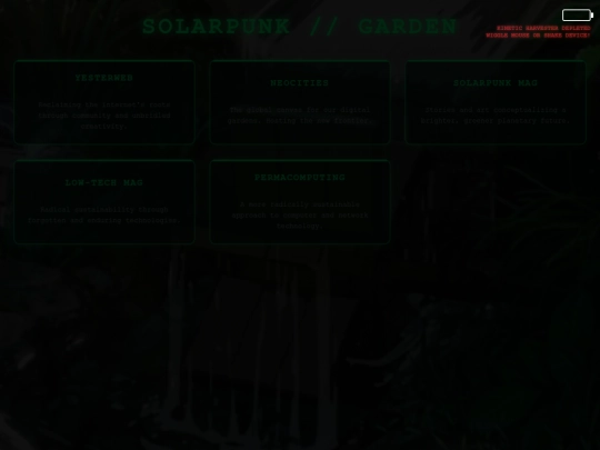 solarpunk screenshot