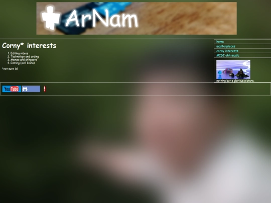 corny_interests screenshot