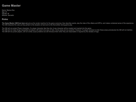 GameMaster screenshot