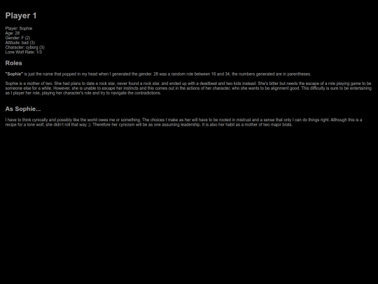 Player1 screenshot