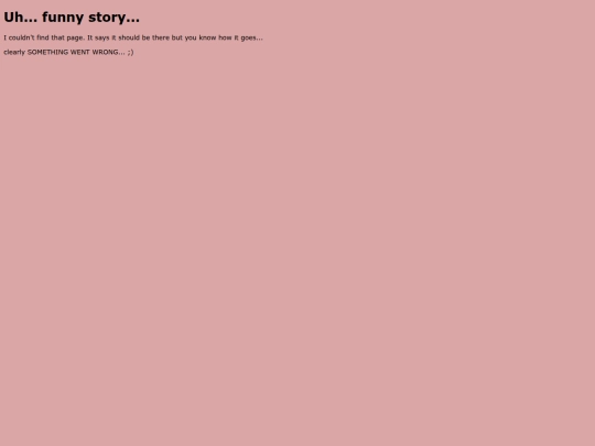 not_found screenshot