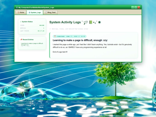 logs-system screenshot
