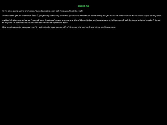 pages/about screenshot