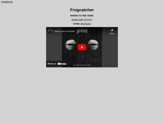 frogcatcher screenshot