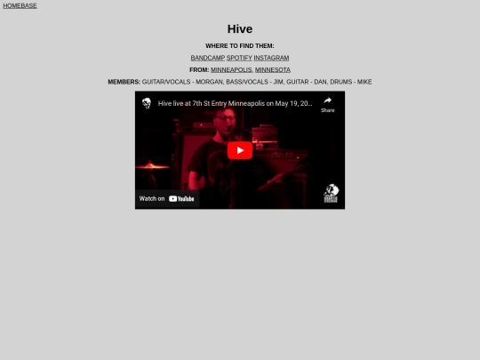 hive screenshot